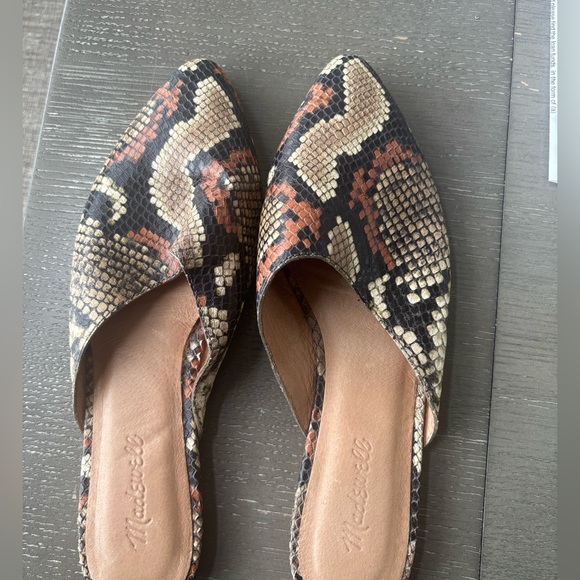 Madewell Shoes - Madewell Leather Mules Size 8.5